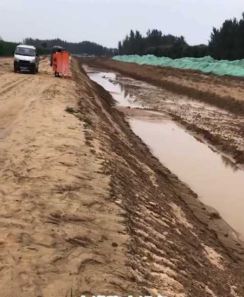 邢台南宫河道降水